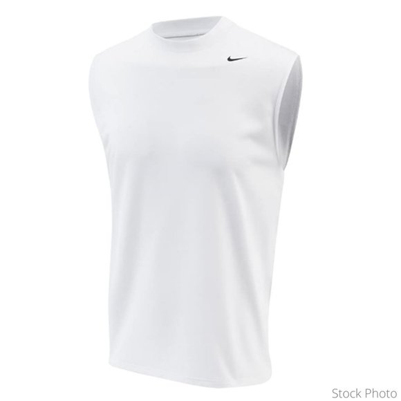 Nike - Solid Sleeveless Dri-FIT Rash Guard - Picture 2 of 5